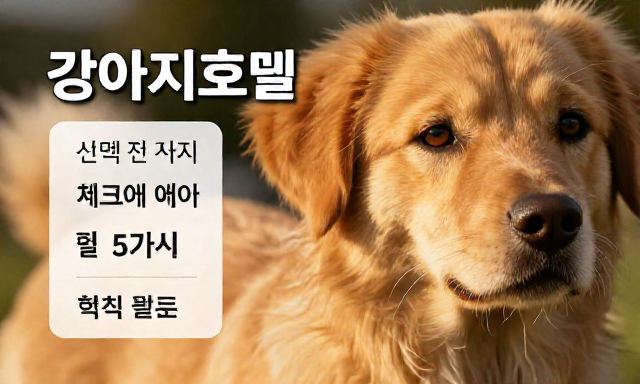 강아지호텔 관련 이미지 - 강아지호텔 선택 전 반드시 체크해야 할 5가지 핵심 리스트